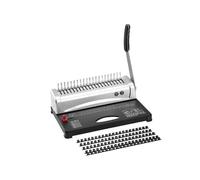 Machine à relier, Machine à relier peigne 21 trous Reliure 450 feuilles les livres avec 100 épines 3/8''