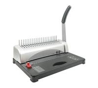 Machine à relier, Perforatrice manuelle à peigne 21 trous, machine relier Tender 10, bande de reliure clips A4, anneaux en caoutchouc