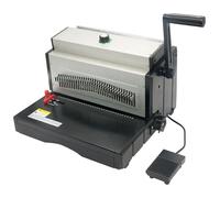 Machine à relier, relieuse, ET8707 A3 A4 14,3 mm Fil 3:1 Perforatrice électrique Machine de reliure Perforatrice Perforatrice réglable Perforatrice de papier A5 pour papier format lettre, A4, A5