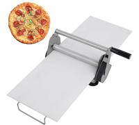 Machine à rouler la pâte manuelle avec épaisseur réglable pour pizza, croissants, pâtisserie, préparation de biscuits