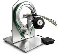 Machine À Rubaner Les Faisceaux De Câbles, Machine À Enrouler Les Câbles Automatique, Enrouleur De Ruban Électrique Bidirectionnel À 360° Avec Pédale Et Vitesse Réglable Pour Lassemblage De