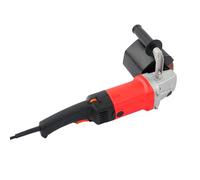 Machine à satiner 1580 W avec réglage de la vitesse à 6 niveaux (100-3000 tr/min), ponceuse à brosse électrique modèle 5086 pour métal et plastique, rouleau abrasif inclus, rouge/noir