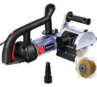 Machine à satiner Ponceuse à brosse 1500 W avec brosse en fil d'acier