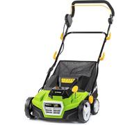 Machine à scarifier - Grattoir électrique pour pelouse - Enlève-mousse - Aérateur de gazon - Scarificateur à batterie