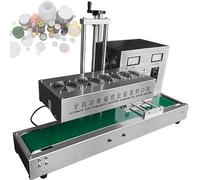 Machine à sceller automatique, scellant à induction électromagnétique continue pour capsules de bouteilles, scellant de bande d'aluminium (50-120 mm)