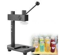 Machine à sceller les canettes, outil manuel à manivelle pour canettes de 250 à 700 ml, compatible avec les bocaux de 5,1 cm de diamètre, parfait pour le brassage et la conservation à la maison