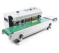 Machine à sceller les sachets - Scelleuse - Sachets plastique et feuille aluminium - Vitesse de scellage réglable en continu - Pour aliments et médicaments