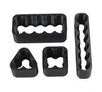 Machine à souder à batterie au lithium pour PLA, noir, kit de montage précis pour projets de bricolage, support en plastique robuste pour soudure par points, kit de 4 pièces avec différentes tailles