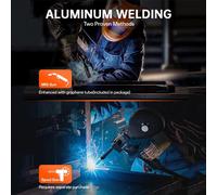 Machine à souder MIG, appareil de soudage MMA, soudeuse Lift TIG, avec alimentation automatique du fil et lampe torche