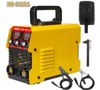 Machine à souder miniature MMA-315, soudeuse à arc électrique à inverseur, courant réglable de 20 à 315 A, avec porte-électrode et masque MMA-315