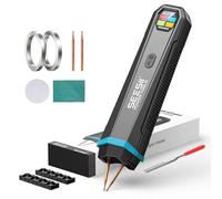 Machine à souder par points numérique, portable - 99 niveaux de puissance - Grand écran couleur - Puissance réglable - USB-C - Idéale pour les projets de bricolage
