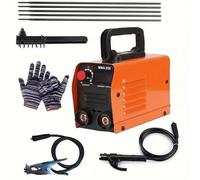 Machine à souder portable - MMA-250, appareil de soudage par inversion - soudeuse à arc - courant de soudage réglable - 3,8 kW - coffret d'outils