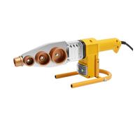 Machine à souder pour tuyaux d'eau, 850 W, machine de fusion à chaud avec 6 têtes de coupe, machine à souder à manchon avec affichage numérique, appareil de soudage professionnel pour tuyaux PPR/PB/PE