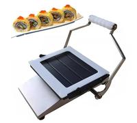 Machine à sushis en acier inoxydable anti-adhésif - Kit efficace pour faire | Machine à sushis antiadhésive avec rouleau en acier inoxydable pour faire des sushis efficaces dans les restaurants et les