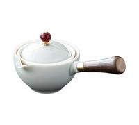 Machine à thé en porcelaine | Distributeur de thé chinois de 160 ml au design vintage,Ensemble de théière goutte à goutte Kungfu multifonctionnel, ensemble de théière à poignée latérale fiable pour ca