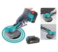 Machine à vibrations pour carrelage, capacité d'aspiration de 50 kg, batterie au lithium 21 V, 5 vitesses réglables, fréquence de vibration de 0 à 300 Hz, ventouses de 13 cm de diamètre
