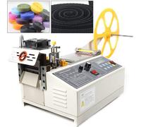 Machine automatique à couper les sangles Coupeuse à froid et à chaud Machine à couper les sangles à froid Machine à couper les sangles à chaud 280W 350°C Largeur de lame : 110mm pour couper le nylon, 