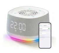 Machine Bruit Blanc Bébé, Aide Sommeil Bluetooth 1000mah, Bruit Blanc Bébé Multifonctionnel, Usb Machine Sommeil 14 Effets Sonores 3 Timer Für Chambre Et Voyage