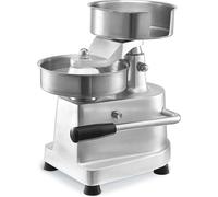 Machine commerciale à fabriquer des galettes de hamburger, machine à fabriquer des galettes de bœuf pour hamburger de 150 mm/6 pouces, presse à hamburger avec bol en acier inoxydable de qualité alimen