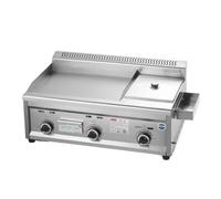 Machine Commerciale De Gril Teppanyaki For La Plaque Chauffante Électrique Gaz Chauffage Rapide