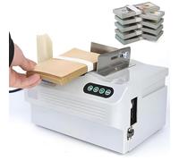 Machine d’emballage, machine de regroupement de billets avec écran LCD | 2 secondes par paquet, avec détection automatique, longueur de bande réglable pour billets d'argent, livres
