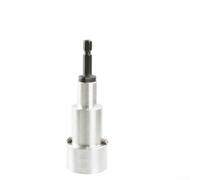 Machine de capsulage de bouteilles électrique à tige hexagonale de 6,35 mm, adaptateur pour sceller 8 à 18 mm, outil en plastique blanc, dispositif de brassage de vin à domicile, design compact et