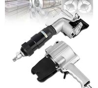 Machine de cerclage pneumatique en acier avec tendeur et scellant coupant, force de tension élevée jusqu'à 8500N, idéale pour des solutions d'emballage efficaces