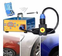 Machine de chauffage à induction 1380 W, outil de débosselage portable avec affichage numérique, kit de réparation sans peinture pour garages, boîte chaude 220 V pour une fixation facile des bosses de