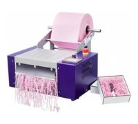 Machine de déchiquetage électrique, déchiqueteuse automatique de papier froissé, coupe-zigzag pour les festivals, largeur maximale de la matière première de 200 mm, idéale pour les travaux manuels et