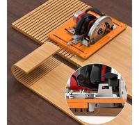 Machine de découpe pour le travail du bois, Support de plaque de Base, planche de bois, courbure, modèle de positionnement, gabarit de plaques de plâtre, outils de rainurage a
