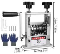 Machine de dénudage de câbles, dénudeur de fils - Manuel et à entraînement par perceuse - Réglable de 3 à 17 mm - 6 canaux, 5 lames - Portable, pour le recyclage des câbles en cuivre - Argent