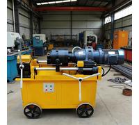 Machine de filetage automatique de barre d'acier avec technologie de | L'équipement de filetage des barres d'armature de construction pour les projets de renforcement fournit une sortie rapide
