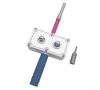 Machine de filetage de fil à haute efficacité pour électriciens, outil de traction de câble en métal robuste pour câblage mural et conduits de tuyaux, installation rapide pour les installations au sol