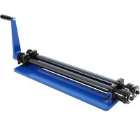 Machine de formage de tôles, rouleau à rainure, outil de laminage. Machine de pliage manuelle réglable avec 6 rouleaux de profil, pour le pliage de tôles, d'acier, d'acier doux, d'aluminium