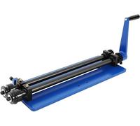 Machine de gaufrage, portée de 460 mm. Machine de bordage manuelle, pour le traitement de tôles de 1,2 mm. Machine de pliage de tôles équipée de 6 rouleaux de différents diamètres pour le pliage de tô