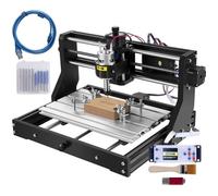 Machine de Gravure CNC 3018 - VEVOR - Zone de Travail 300 x 180 x 45 mm - Découpeuse Graveur pour Bois et Acrylique