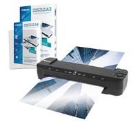 Machine de laminage A3, A4, A5, A6, A7, modèle Pro, ultra-rapide, pour le laminage à chaud et à froid, jusqu'à 2 x 150 microns