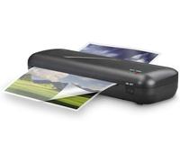 Machine de laminage A4 - Kit de laminage - Protège les documents - Inclut un cutter - Kit 4-en-1 - Noir