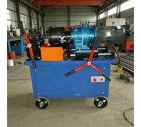 Machine de laminage automatique de fil d'armature avec traitement en acier | Machine à éplucher les nervures d'armature - Génie civil - Création de fils lisses - Connexions de coupleur fiables