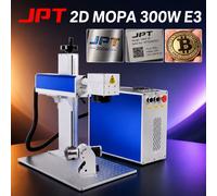 Machine de marquage laser à fibre JPT Mopa 300W pour marquage profond et gravure sur métal, verre, bijoux, découpe laser 200W JPT