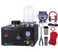 Machine de moulage de bijoux - Four de fusion sous vide 3-en-1 - 220 V - 2 kg - Affichage numérique - 1150 °C - Appareil de fusion pour l'or et l'argent