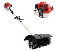 Machine de nettoyage 52CC, souffleuse à neige, moteur essence 1,7 kW, 2 temps. Balai de nettoyage 189 cm. Machine de nettoyage manuelle. Souffleuses à neige avec une largeur de brosse de 56 cm. Balai