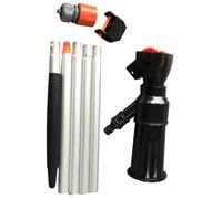 Machine de Nettoyage de Piscine Portable à Forte Aspiration | Plastique et Métal, Installation Facile, Usage Professionnel, pour Nettoyage de Piscine, Couleur Orange