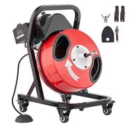 Déboucheur De Canalisation 1500cmx1,27cm Avec Interrupteur à Pédale à Commande