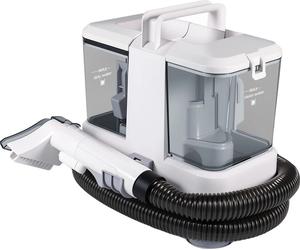 Machine de nettoyage pour canapés, nettoyeur multi-surfaces, forte puissance d'aspiration, BLANC, UE