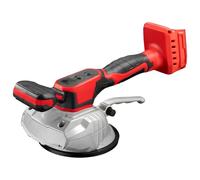 Machine de nivellement de vibration sans fil pour carrelage - Outil de vibration de carrelage avec poignée ergonomique - Outils sans fil - Ventouse de 12,7 cm - Compatible avec les batteries