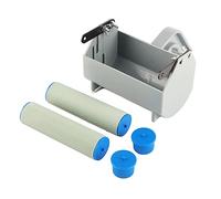 Machine de Peinture Murale à Brosse à Rouleau de 5 Pouces, Outil de décoration Murale de Bricolage de Couleur Unique, Rouleau de Peinture à Motifs en Plastique réutilisable pour