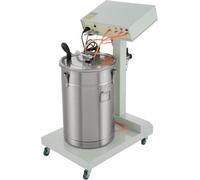 Machine de peinture par poudrage PRO – Électrostatique – 45 L – Pistolet de pulvérisation – WX-101 – 220 V