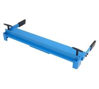 Machine de pliage de tôles - Plieuse manuelle 630 mm - Épaisseur de la tôle : 1,2–1,5 mm - Angle de pliage maximal : 120° - Appareil de table - Revêtement époxy - Bleu - Prise européenne