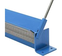 Machine de pliage de tôles, type plieuse manuelle, angle de pliage réglable de 0 à 135°, largeur de pliage de 914 mm, épaisseur maximale de la pièce à travailler : 1,2 mm. Plieuse de tôles, frein à tô